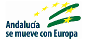 Icône de andalucía se déplace avec Europa